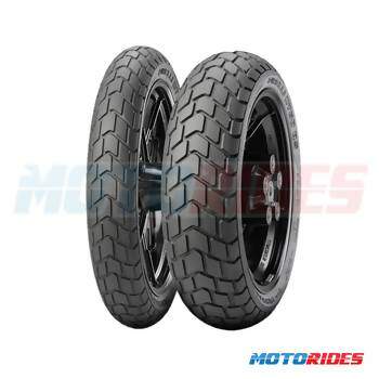 Combo de pneus Pirelli MT 60 RS 120/70-18 + 180/55-17 Radial